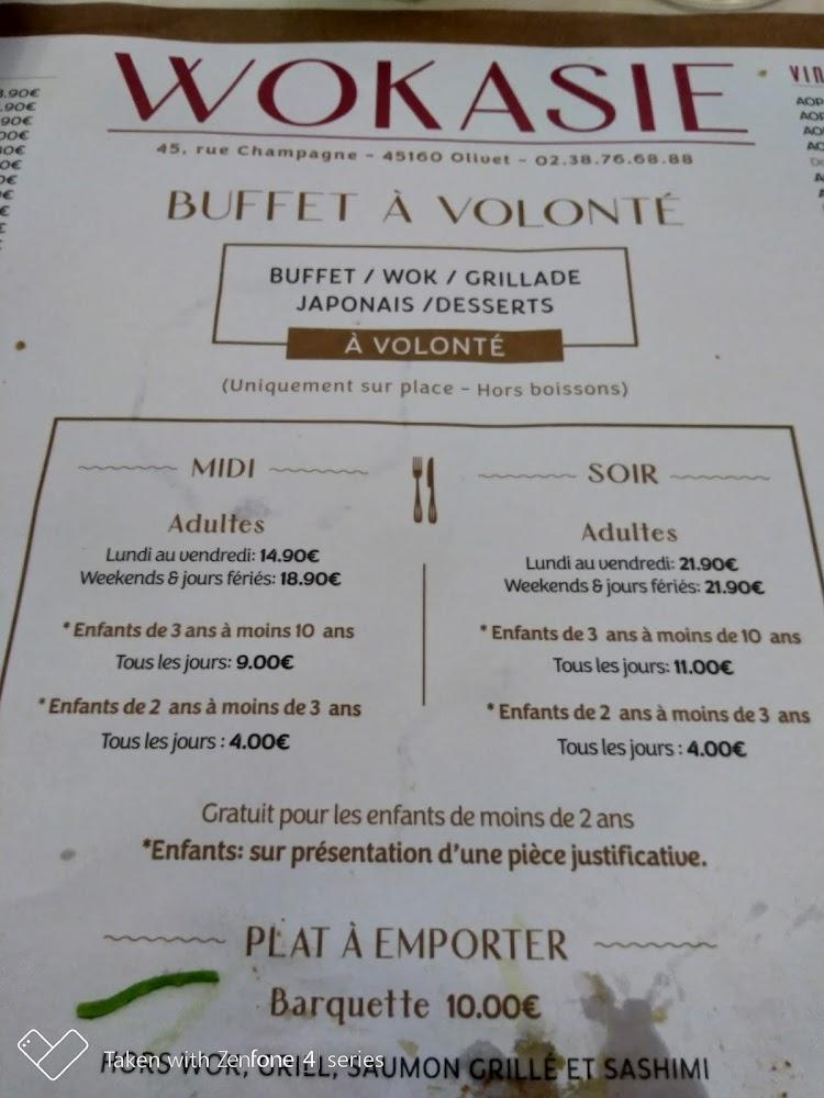 Wokasie - Menu Image 3